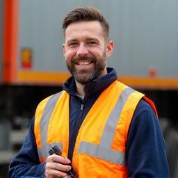 Operations Manager discussing safety protocols